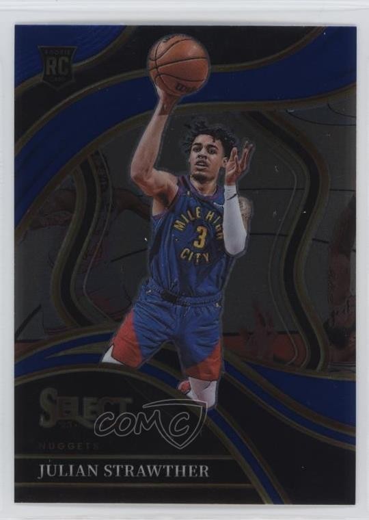 2023-24 Panini Select Courtside Blue Julian Strawther #283 Rookie RC 1gg4