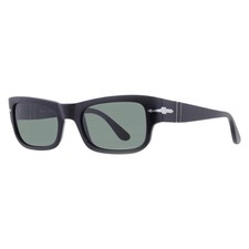 Persol Green Rectangular Unisex Sunglasses PO3326S 95/31 54 PO3326S 95/31 54