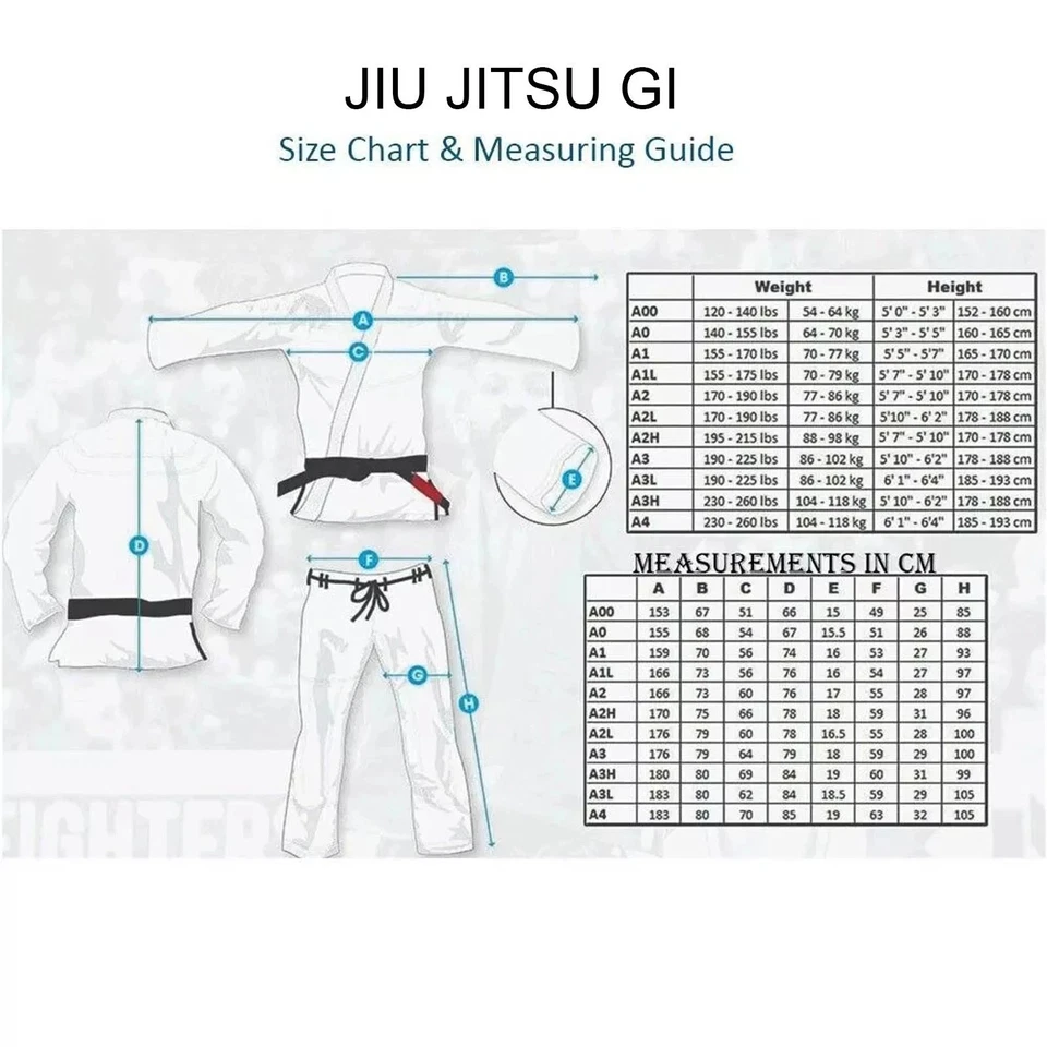 New Fuji Sports All Around Mens Brazilian Jiu Jitsu Gi Jiu-Jitsu BJJ - Navy Blue - Image 3 of 4