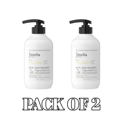 jmella IN FRANCE Hair Care (16.9 FLoz, Lime and basil Conditioner PACK OF 2