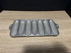 Vintage Wagner Ware Krusty Korn Kobs Junior Cast Aluminum Pan 458 Pat'd 1920