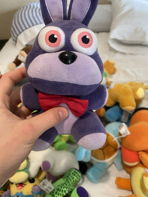 FUNKO FIVE NIGHTS AT FREDDY'S 9'' BONNIE PLUSH FNAF 2016 PURPLE RARE see photos