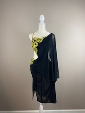 Custom Latin/Rhythm Ballroom Dance Competition Dress Size Small