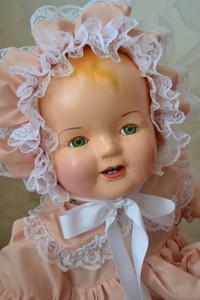 antique composition baby doll