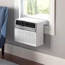 Refurbished 6000 BTU Saddle Window Air Conditioner Cools up to 275 sq.ft.