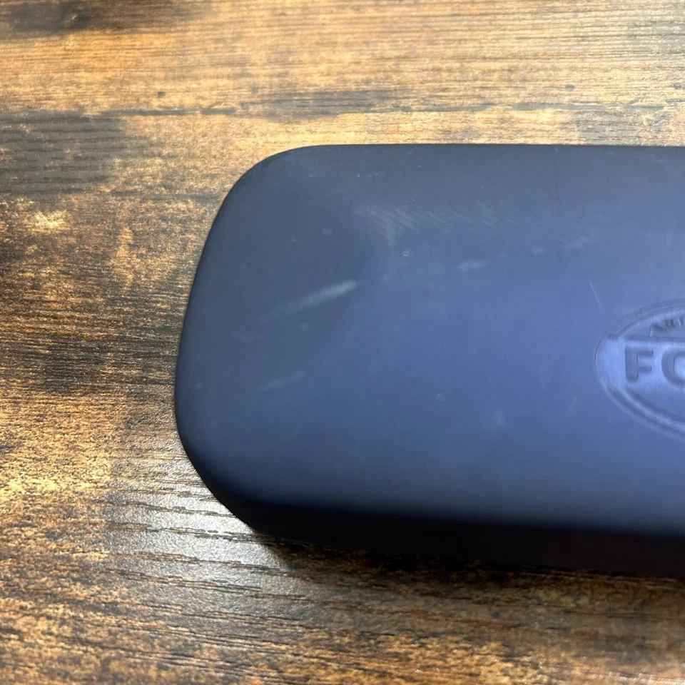 Gafas de sol Fossil estuche rígido solo azul imitación cuero cubierta-587 Foto 3 de 4