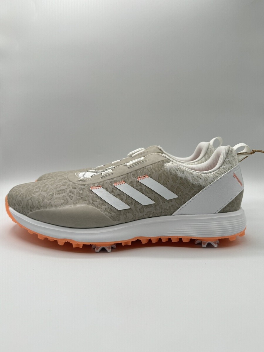 Adidas Women's S2G BOA 23 Golf Size 11 Grey Orange |GV9434|