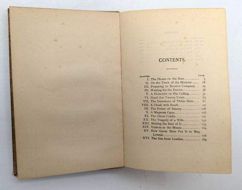 A Window in Thrums Barrie Vintage Victorian - Highly Decorated Hardcover Altemus - Picture 9 of 14
