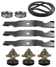 Cub Cadet LT1050 50" Deck Parts Rebuild Kit 13RP11CP756 Round Spindles Blades