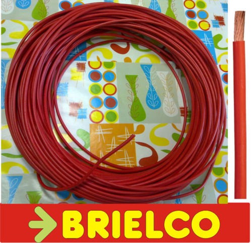 CABLE ELECTRICO FLEXIBLE UNIPOLAR 1X0.75MM2 D2.35MM ENERGIA ROJO 50M | eBay