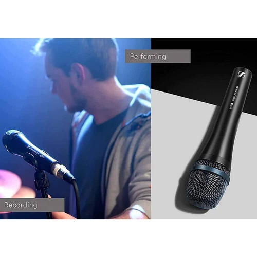 Sennheiser e945 Wired Super Cardioid Dynamic Handheld Microphone Black NEW - Picture 5 of 9