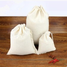 Bolsa de leche de nuez de algodón orgánico colador de alimentos preparar café paño de queso juego de 3 piezas