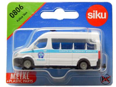 Mercedes-Benz Sprinter Bus Van Greek Police SIKU Super 0806 1/70