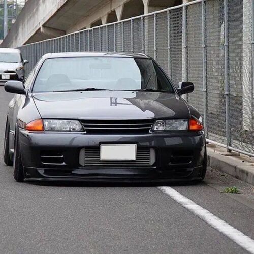 For Nissan Skyline R32 GTR 1989-1993 Carbon Fiber Front Bumper Grill Grille Kit - Bild 11 von 11