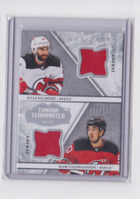 2018-19 UD ARTIFACTS TUNDRA TEAMMATES /199 KYLE PALMIERI & MARCUS JOHANSSON