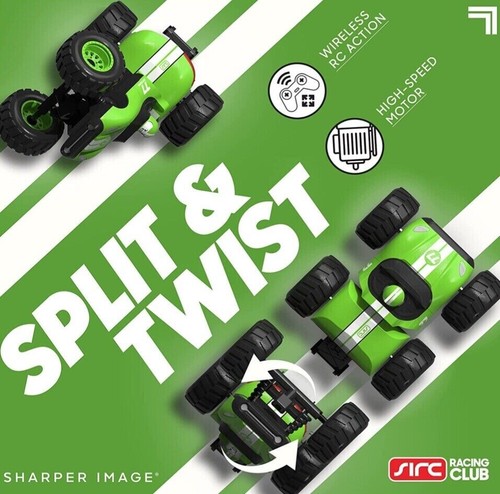 SHARPER IMAGE Twist & Shout Wireless Remote-Control Stunt Car with 360° Mount - 第 8/9 張圖片