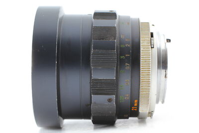 ★稀少＆美品★MINOLTA MC W.ROKKOR-NL 21mm F2.8 Minolta MC W.Rokkor-NL 21mm F/2.8 | LENS-DB.COM