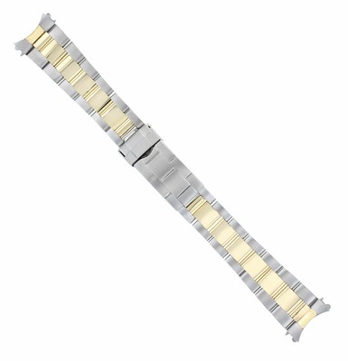 18K/SS Two Tone Oyster Watch Band Strap For Rolex GMT Master 2 16713