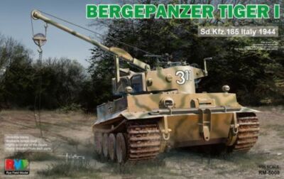 RYEFIELD MODEL RFM RM-5008 1/35 Bergepanzer Tiger I Sd.Kfz.185 Italy 1944