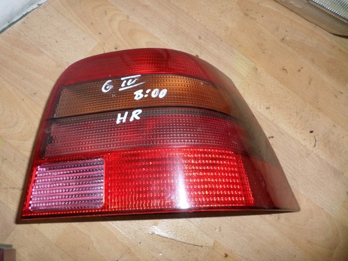 VW Golf IV 4 Rücklicht Rückleuchte hinten rechts hr original rot weiß