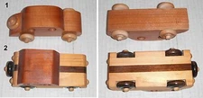 Vehicles--6  Wooden Handcrafted Toys--R..
