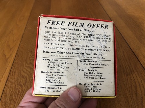 VTG 1962 VICE CANE PEOPLE’S CHOICE SUPER 8 MM FILM BOBINA E SCATOLA FILM KEN 511 - Foto 10 di 10