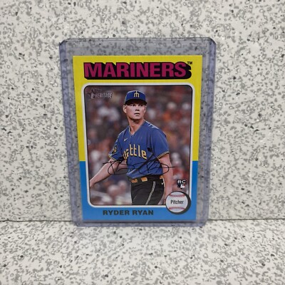 2024 Topps Heritage Rookies Ryder Ryan #326 Rookie RC MLB Baseball Card