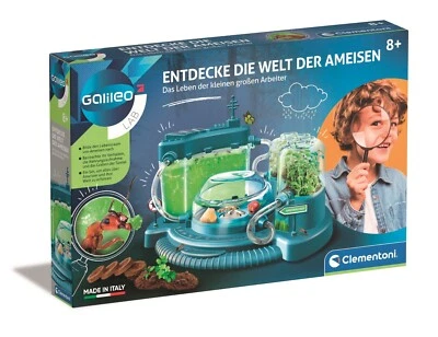 Clementoni Galileo Experimentierkasten Entdecke die Welt der Ameisen 59362 Neu - Bild 1 von 4