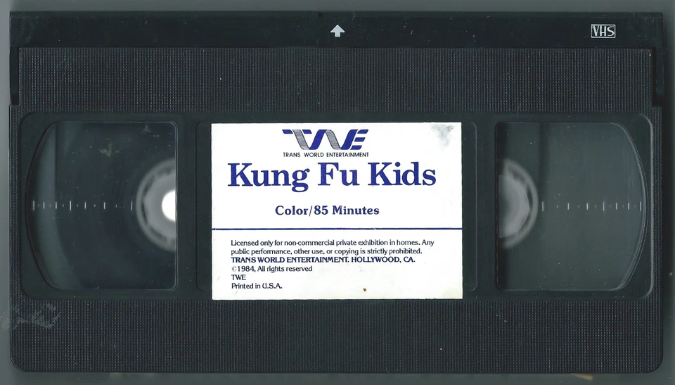Kung Fu Kids (VHS, 1980) Very Rare Video, OOP, HtF, FREE SHIPPING USA - Image 4 of 4