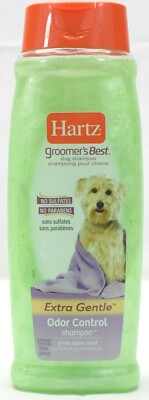 Hartz Groomer's Best Extra Gentle Odor Control Dog Shampoo, 18 fl oz ea  Pack