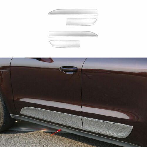 Inner Door Speaker Frame Trim Cover For Chevy Silverado/GMC Sierra 14-18 Chrome