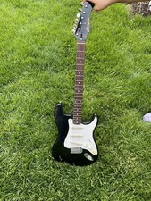 Vintage Memphis strat Style Black  Electric Guitar  