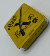 Eaton Bussmann AGC-6/10 Glass Fuse, Fast-Acting, 0.60A, 250V PACK OF 5
