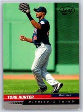 2005 Leaf #120 Torii Hunter Black