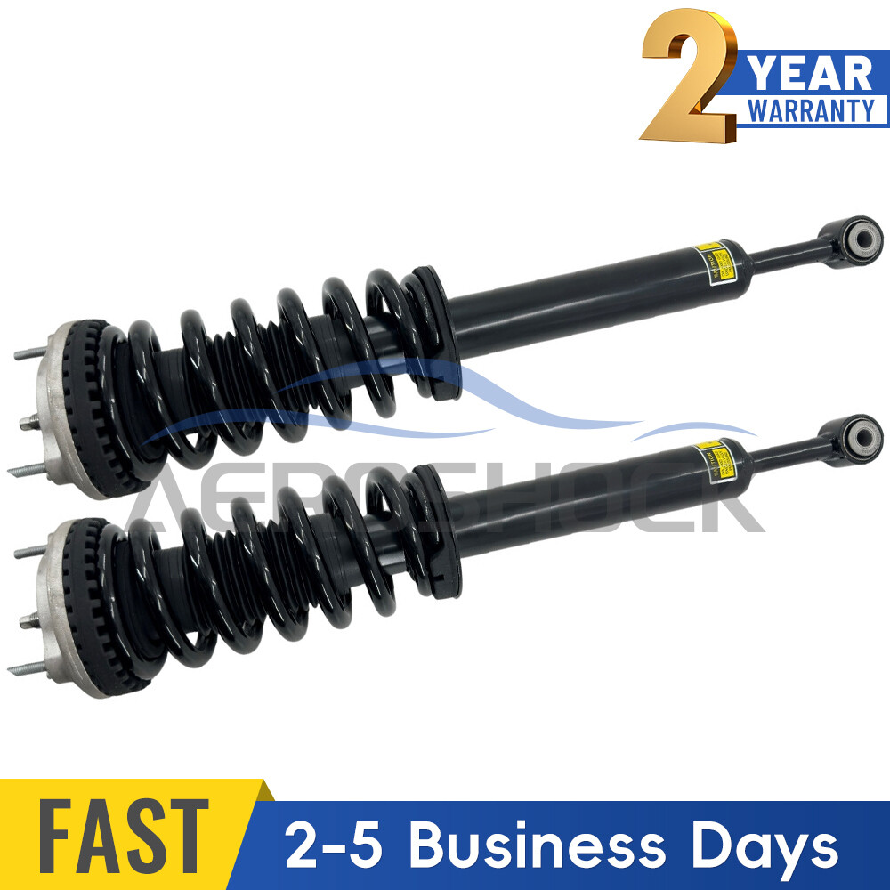 Front LH+RH Shock Strut Assys Fit Maserati Ghibli RWD 2014-19 #670008896 3.0L