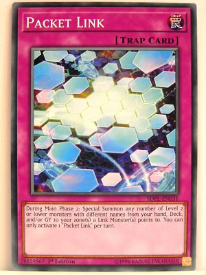 Yugioh - 1x #031 Packet Link - SDPL - Powercode Link Structure Deck