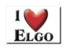 Elgo Magnet Fridge Magnet Name Gift Idea Joke Birthday Recurrence