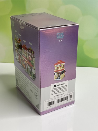 LOZ Pizza Parlor 1628 Street Mini Building Block Set New In Box - Picture 2 of 5