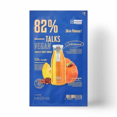 MISSHA Talks Vegan Squeeze Sheet Mask-7 Types Skin Fitness #dau