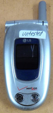 LG VX6000 - Silver and Blue  Verizon  Very Rare Cellular Flip Phone - Untested