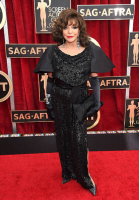 Joan Collins at TNT's 21st Annual Screen Actors Guild Awards at Th - Old Photo 6