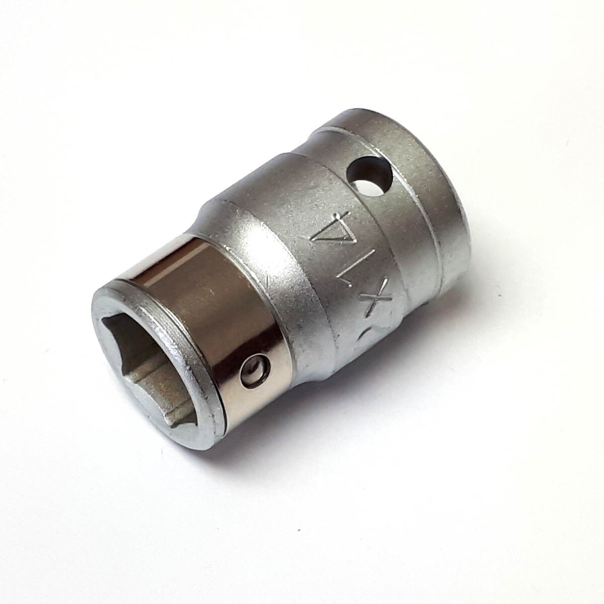 BGS Technic Square Drive 1/2"" to 14mm Hex Bit Adapter Socket Bit Holder GS TUV