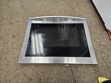 DG94-00947A SAMSUNG RANGE OVEN OUTER DOOR GLASS ASSEMBLY WITH HANDLE