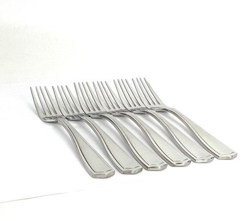 6 Oneida CAROLINA Dinner Forks 8” Glossy Stainless Flatware