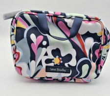 Vera Bradley Lighten Up Mini Zip Around Makeup Cosmetic