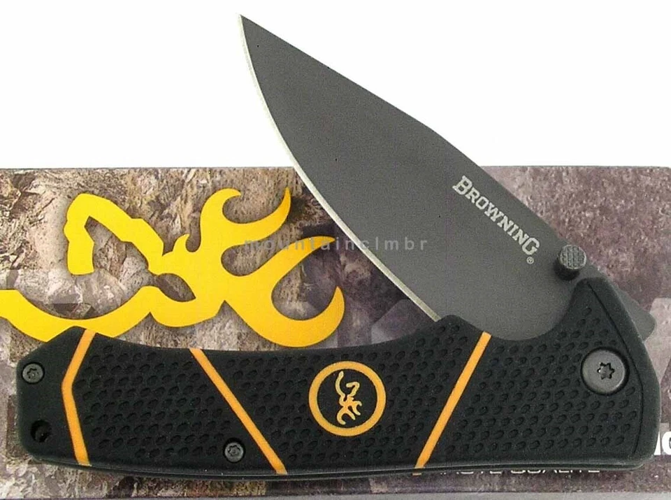 Cuchillo Hoja Titanio Browning Larga Distancia 7"/4"/3" 351 MODELO DESCONTINUADO Foto 2 de 4