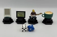 Trivial Pursuit Replacement Game Pieces Tokens 90's Time Capsule Edition