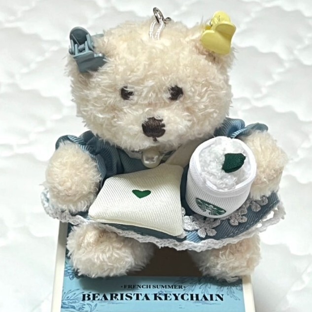 STARBUCKS Korea 2024 French Summer Bearista Bear Plush