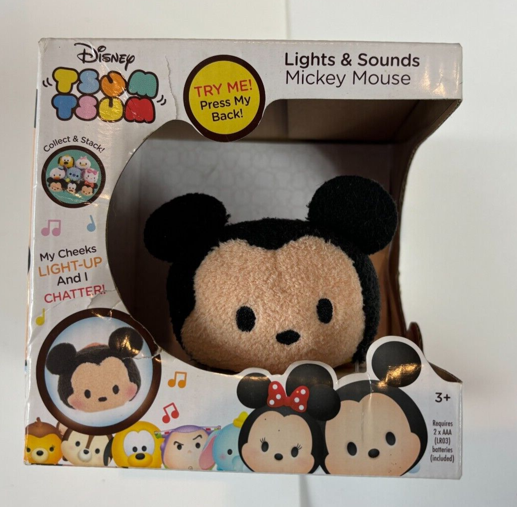 Disney Tsum Tsum Lights & Sounds MIckey Mouse Cheeks Light Up | eBay