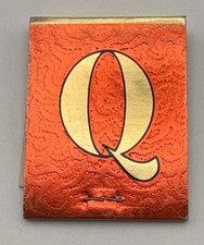 Quinns Restaurant and Lounge Matchbook Vtg Matches Boise Idaho Textured